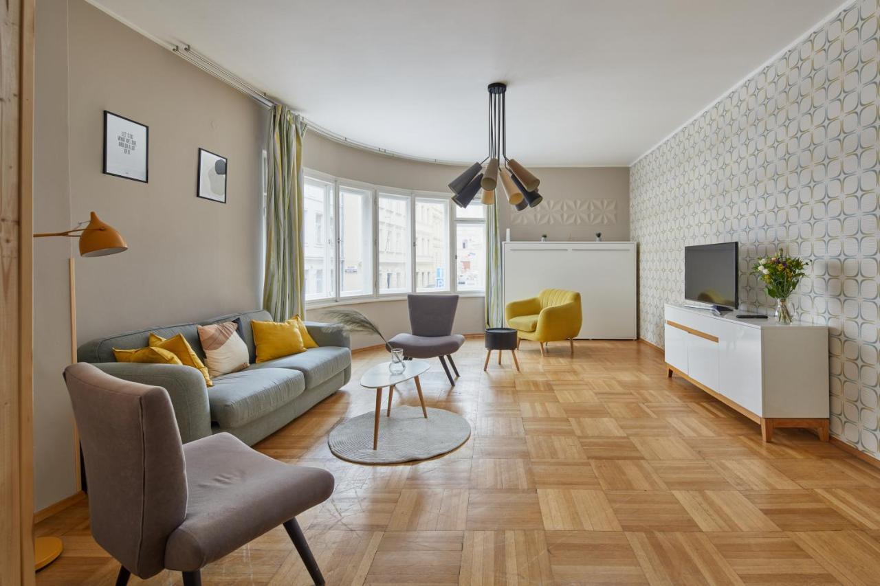 Prague Days - Modern Apt W Retro Elements - New Town Eksteriør bilde