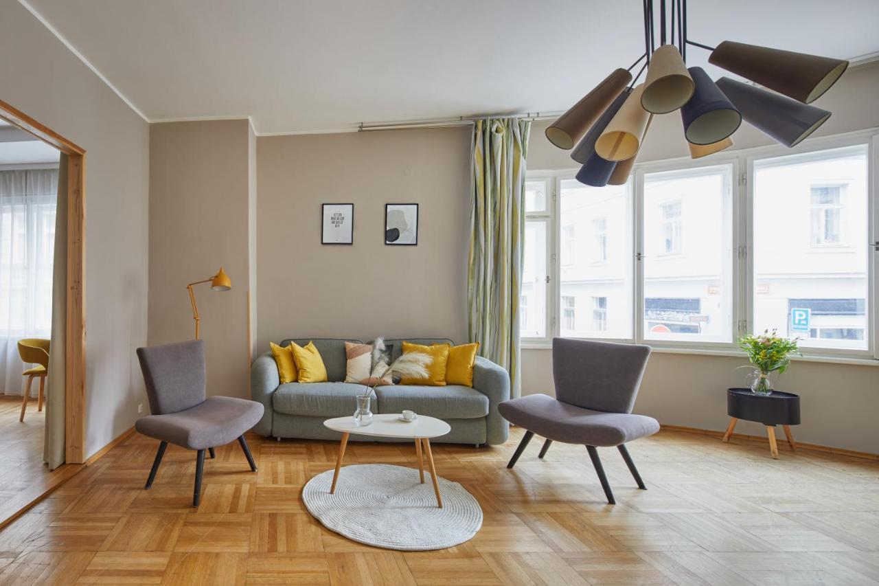 Prague Days - Modern Apt W Retro Elements - New Town Eksteriør bilde